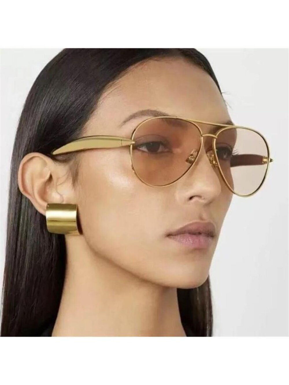 Oval Oversized Sunglasses